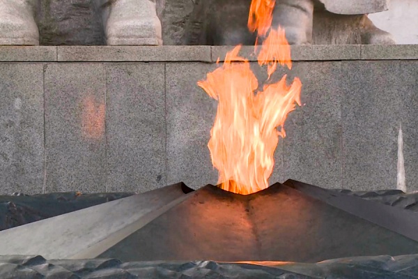 В Шиловском районе зажгли Вечный огонь