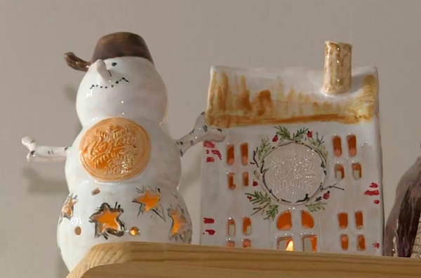 Скопинская керамика выпустила новогоднюю коллекцию