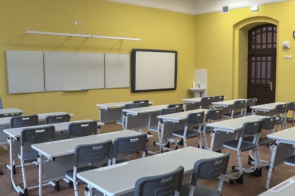 В Скопинском районе капитально отремонтировали Октябрьскую школу