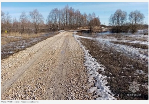 В реках Рязанской области растет уровень воды