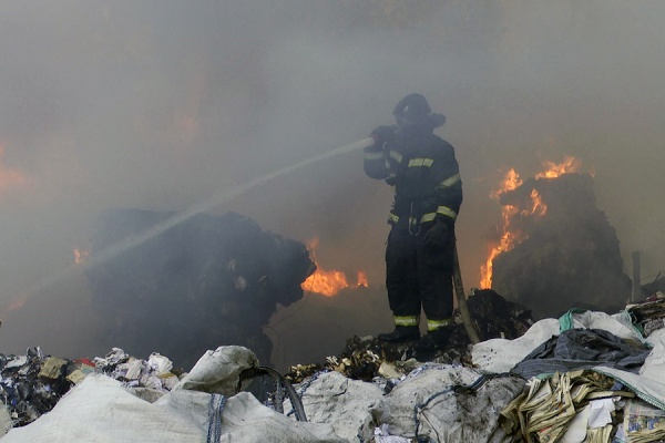 В Клепиковском округе сгорел дом