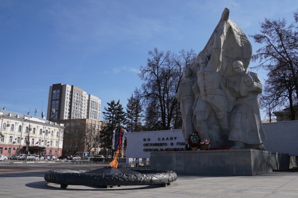 В Рязани началась реконструкция Монумента Победы