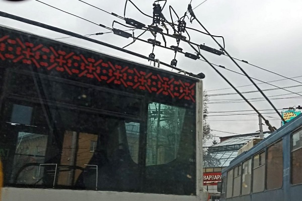 В Рязани произошла авария на троллейбусных сетях