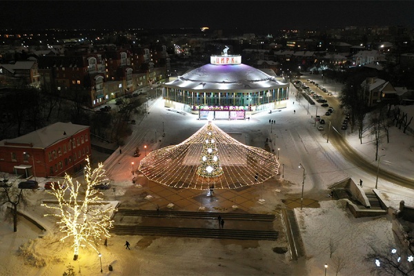 Матрёшки в зимних нарядах украсят Лыбедский бульвар