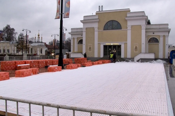 Новый каток на рязанской ВДНХ откроют 13 декабря