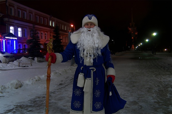 Шествие Дедов Морозов и Снегурочек состоялось в Ряжске