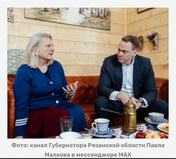 Павел Малков и Карин Кнайсль договорились о визите на конезавод