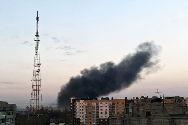 Еще один пожар заметили в Рязани